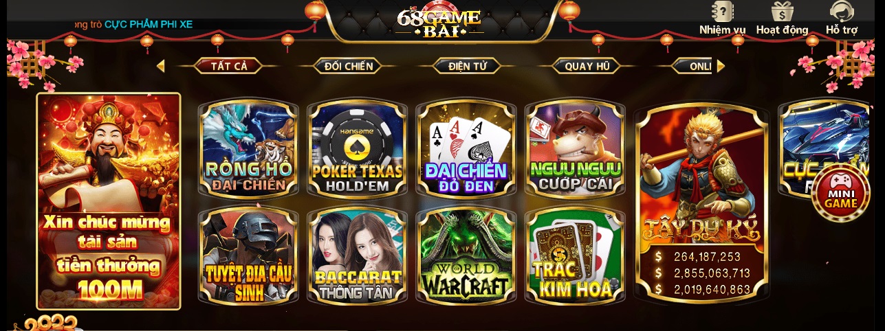 68gamebai company Phần mềm hack game nổ hũ - Đổi thưởng uy tín nhất.