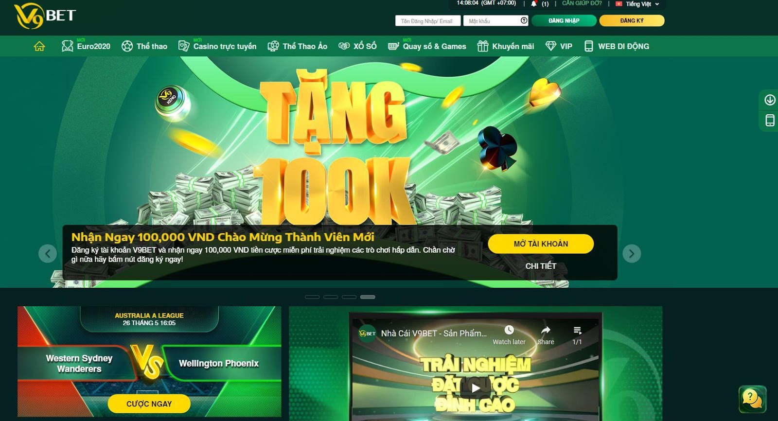 68gamebai company Các chương trình khuyến mãi tại V9BET