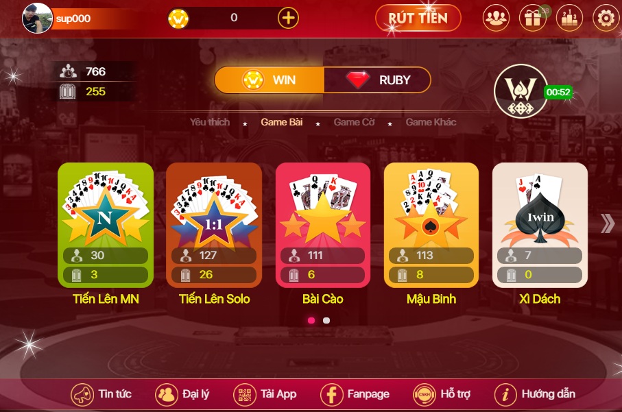 68gamebai company iWin sở hữu kho game khủng với nhiều trò chơi hấp dẫn