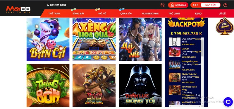 68gamebai company Kho trò chơi đồ sộ, hấp dẫn chỉ có tại May88