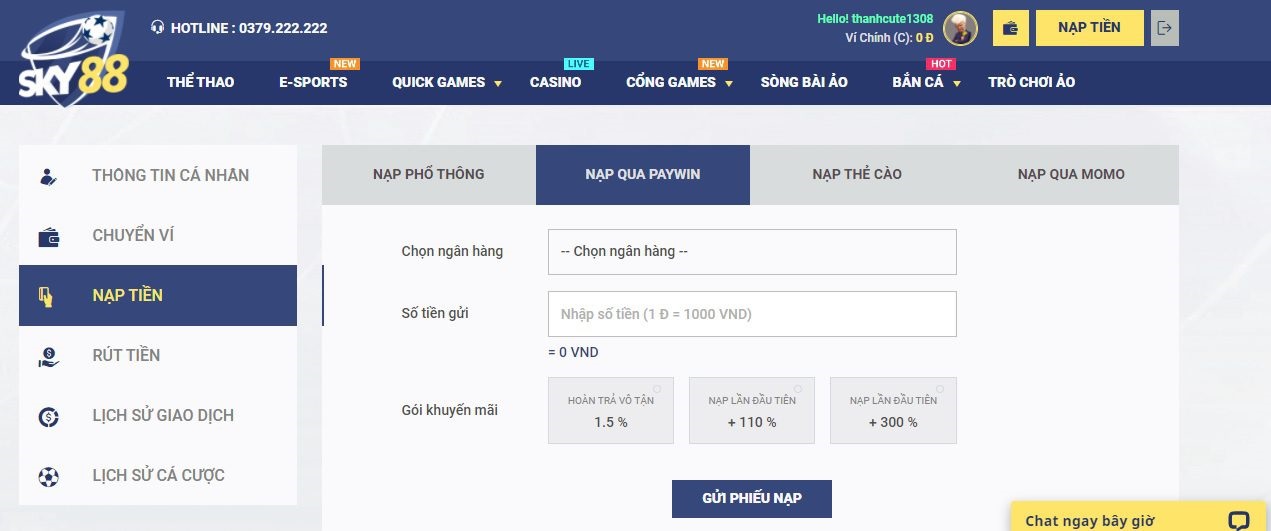 68gamebai company Cách nạp và rút tiền đơn giản, thuận lợi cho bạn