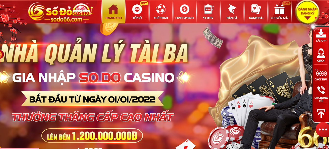 Trang chủ nhà cái SODO66.