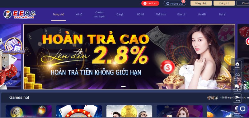 68gamebai company Vị vua không ngai nhà cái EE88 trong làng cá cược trực tuyến
