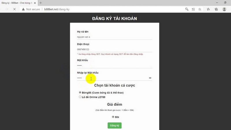 68gamebai company Đăng ký tài khoản mới dễ dàng