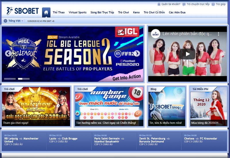 68gamebai company Giao diện đẹp với màu xanh huyền ảo