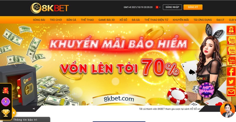 68gamebai company Nhà cái 8KBET mang những trải nghiệm cá cược chất lượng