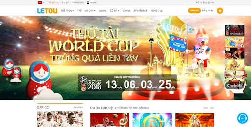 68gamebai company Giao diện đẹp mắt của nhà cái Letou