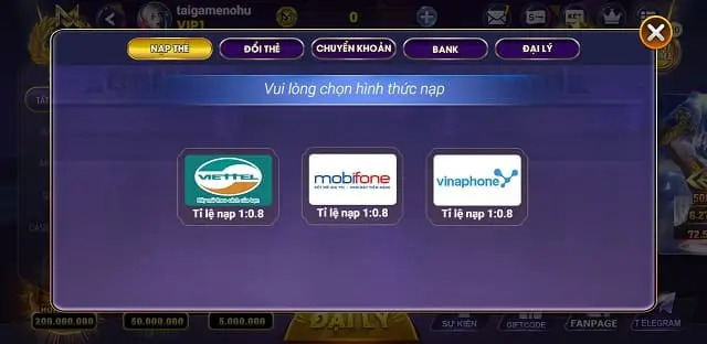 68gamebai company Kingman Fun nạp thẻ với nhiều hình thức khác nhau