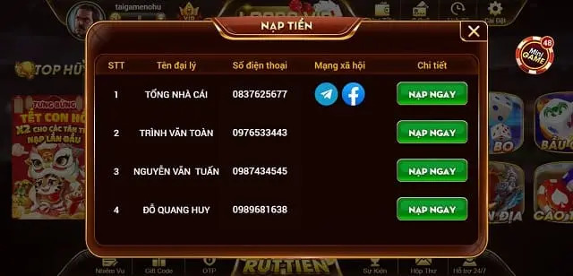 68gamebai company Nạp tiền Locvip99 vip với nhiều kênh khác nhau