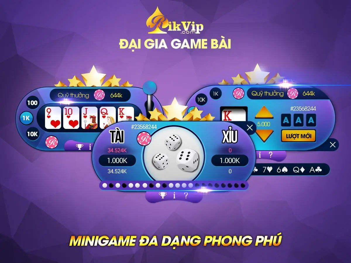 68gamebai company Minigame đa dạng, phong phú