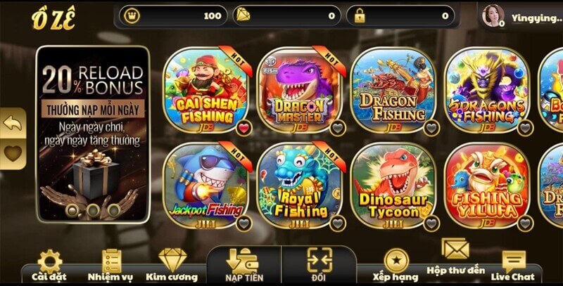 68gamebai company Game slots đa dạng, hấp dẫn chỉ có tại Oze6868