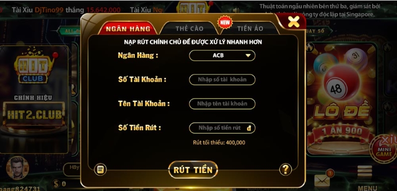68gamebai company Điền thông tin vào biểu mẫu để rút tiền cực nhanh chóng