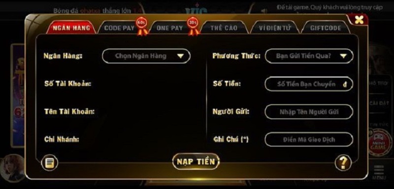 68gamebai company Thời gian giao dịch nạp tiền tại hệ thống cực nhanh