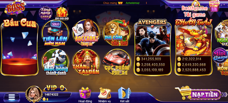 68gamebai company Trải nghiệm slot game đỉnh cao chỉ có tại Bossfun