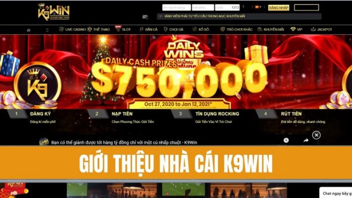 Nhà cái K9WIN - Điểm dừng chân lý tưởng cho các ván cược