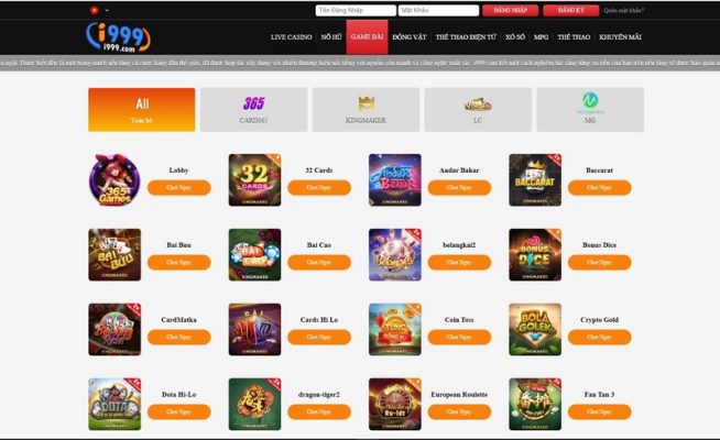 Nhà cái I999 - những điều tạo nên một sân chơi thành công