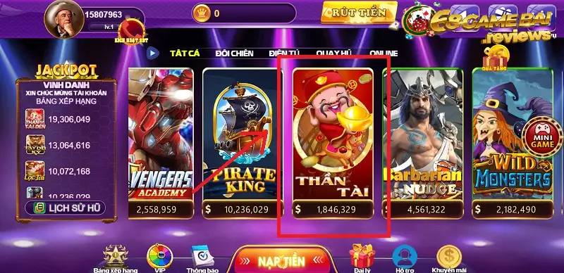 68gamebai company Thần tài đến 68 game bài nổi bật trong số tựa quay hũ hấp dẫn